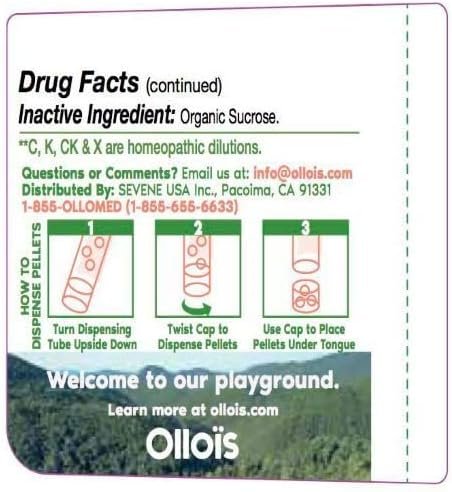 OLLOIS Argentum Nitricum 30c Organic, Lactose-Free Homeopathic Medicine, 80 Pellets (Pack of 1) - Image 4