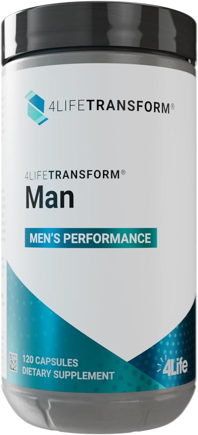 4Life - Transform Man - Sexual Performance and Vitality - 120 Capsules