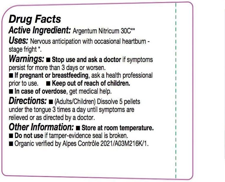 OLLOIS Argentum Nitricum 30c Organic, Lactose-Free Homeopathic Medicine, 80 Pellets (Pack of 1) - Image 3
