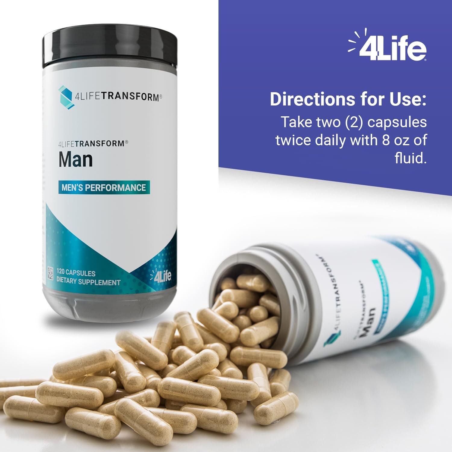 4Life - Transform Man - Sexual Performance and Vitality - 120 Capsules - Image 5